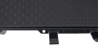 ZO Wheeled Hard Rifle Case Pro 136cm (Black) - Detail Image 8 © Copyright Zero One Airsoft