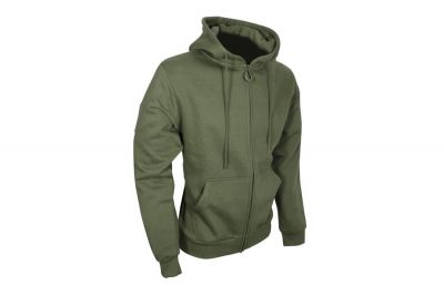 Viper Tactical Zipped Hoodie (Olive) - Size 2XL - Detail Image 1 © Copyright Zero One Airsoft