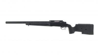 Maple Leaf MLC-338 Bolt Action Sniper Rifle Deluxe Edition (Black) - Detail Image 1 © Copyright Zero One Airsoft