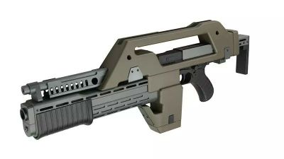 Snow Wolf M41A Pulse Rifle (Olive) - Detail Image 4 © Copyright Zero One Airsoft