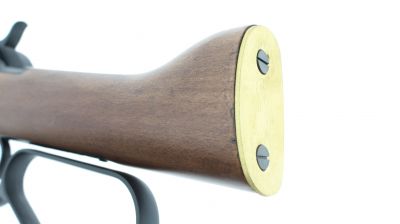 A&K Gas Rifle 1873 Real Wood (Black) - Detail Image 10 © Copyright Zero One Airsoft