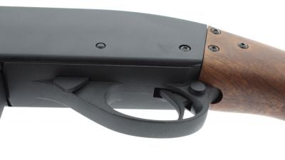 A&K Spring M870 Sawn-Off Shotgun - Detail Image 9 © Copyright Zero One Airsoft