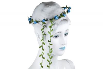 National Airsoft Festival Flower Headband (Blue - THE OTHERS) - Detail Image 1 © Copyright Zero One Airsoft