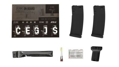 Specna Arms AEG SA-E05 EDGE Carbine Light Ops (Black) - Detail Image 18 © Copyright Zero One Airsoft