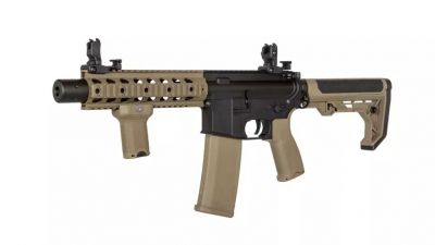 Specna Arms AEG SA-E05 EDGE Carbine Light Ops (Black & Tan) - Detail Image 2 © Copyright Zero One Airsoft