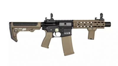 Specna Arms AEG SA-E05 EDGE Carbine Light Ops (Black & Tan) - Detail Image 3 © Copyright Zero One Airsoft