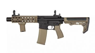 Specna Arms AEG SA-E05 EDGE Carbine Light Ops (Black & Tan) - Detail Image 1 © Copyright Zero One Airsoft