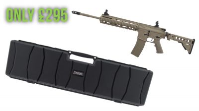 Evolution AEG LR300 AXL with Blowback + ZO Hard Rifle Case 120cm - Only £295!