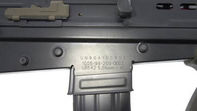Exclusive Collectable - ICS AEG L85A2 with Worldwide Serial Number 0003 - Detail Image 12 © Copyright Zero One Airsoft