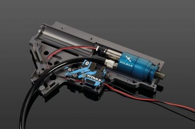 GATE PULSAR S HPA Engine with TITAN II Bluetooth for GBV2 (HPA Rear Wired) - Detail Image 5 © Copyright Zero One Airsoft