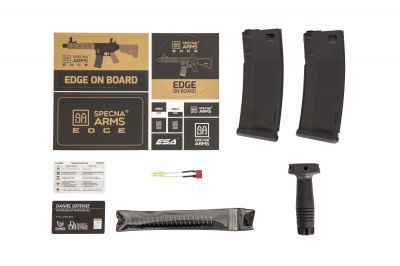 Specna Arms AEG Daniel Defence MK18 SA-E19 EDGE (Black) - Detail Image 19 © Copyright Zero One Airsoft
