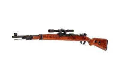 Snow Wolf Spring Kar98K Real Wood with Scope - Detail Image 2 © Copyright Zero One Airsoft