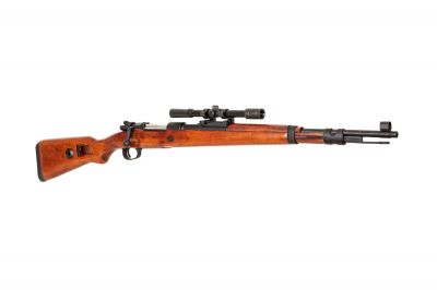 Snow Wolf Spring Kar98K Real Wood with Scope - Detail Image 3 © Copyright Zero One Airsoft