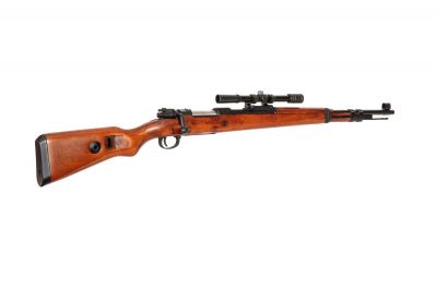 Snow Wolf Spring Kar98K Real Wood with Scope - Detail Image 5 © Copyright Zero One Airsoft