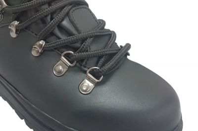 Highlander Waterproof Leather Elite Forces Boots (Black) - Size 8 - Detail Image 3 © Copyright Zero One Airsoft