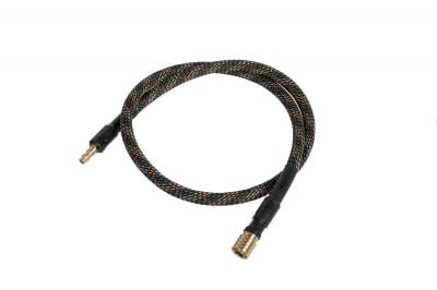 Mancraft QD HPA Braided Hose 914mm (US Fitting) - Detail Image 1 © Copyright Zero One Airsoft