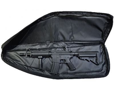 ZO Rifle Bag 100cm (Black) - Detail Image 4 © Copyright Zero One Airsoft