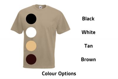 ZO Combat Junkie Special Edition NAF 2018 'Bravo' T-Shirt (Tan) - Detail Image 5 © Copyright Zero One Airsoft