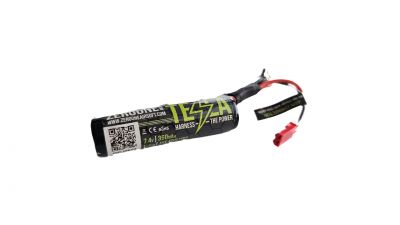 ZO Tesla Battery 7.4v 350mAh 20C Li-Ion with JST Connector for HPA Engines - Detail Image 2 © Copyright Zero One Airsoft