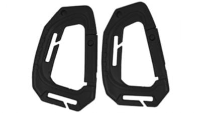 Viper Special Ops Carabiner Set of 2 (Black) - Detail Image 1 © Copyright Zero One Airsoft