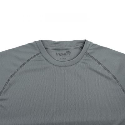 Viper Mesh-Tech T-Shirt (Titanium) - Size Small - Detail Image 6 © Copyright Zero One Airsoft