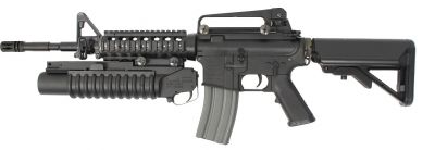 Classic Army AEG M4 Special Ops with M203 Grenade Launcher - Detail Image 1 © Copyright Zero One Airsoft