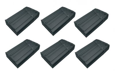 Classic Army AEG Mag for G3 500rds Box of 6 - Detail Image 1 © Copyright Zero One Airsoft