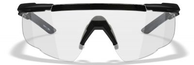 Wiley X Saber Advanced Glasses with Matte Black Frame & Clear Lens - Detail Image 2 © Copyright Zero One Airsoft