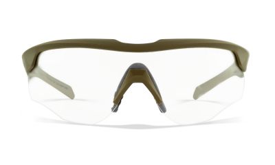 Wiley X ROGUE COMM Glasses with Tan Frame & Grey/Clear/Rust Lenses - Detail Image 5 © Copyright Zero One Airsoft