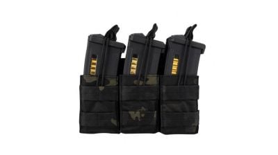 Viper MOLLE Quick Release Stacked Triple Mag Pouch (Black MultiCam)
