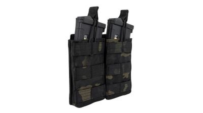 Viper MOLLE Quick Release Double Mag Pouch (Black MultiCam) - Detail Image 3 © Copyright Zero One Airsoft