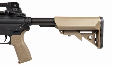 Specna Arms AEG SA-E01 EDGE Carbine (Black & Tan) - Detail Image 7 © Copyright Zero One Airsoft