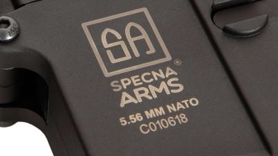 Specna Arms AEG SA-C25 CORE Carbine (Black) - Detail Image 15 © Copyright Zero One Airsoft