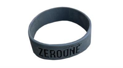 ZO "Zero One" Silicone Wrist Band/Mag Cinch (Grey)