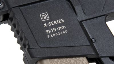 Specna Arms AEG SA-FX01 FLEX X-ASR (Black & Tan) - Detail Image 14 © Copyright Zero One Airsoft