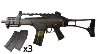 SRC CO2 Blowback G36C with 3 Mags