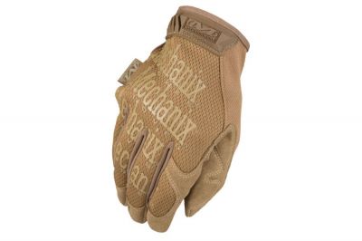 Mechanix Original Gloves (Coyote) - Size Large - Detail Image 1 © Copyright Zero One Airsoft