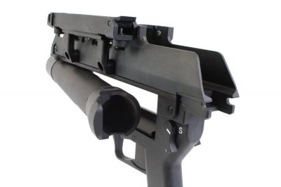 Ares Undermount Grenade Launcher for G36 (Black) - Detail Image 5 © Copyright Zero One Airsoft