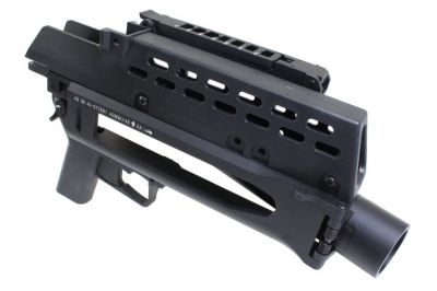 Ares Undermount Grenade Launcher for G36 (Black) - Detail Image 8 © Copyright Zero One Airsoft