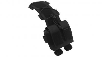 ZO FAST Helmet Cover Pouch Attachment (Black) - Detail Image 2 © Copyright Zero One Airsoft
