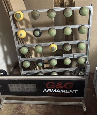 Ex-Ground Zero/NAF G&G MET 5x5 Target System with Timer FULL PACKAGE