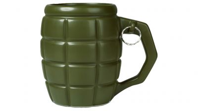 [E] Ceramic Grenade Coffee Mug - Detail Image 1 &copy; Copyright Zero One Airsoft