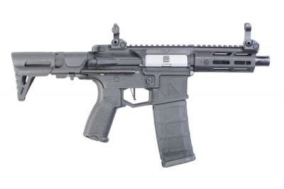 Evolution AEG Carbontech Ghost PDW EMR-S with ETU (Black) - Detail Image 2 © Copyright Zero One Airsoft