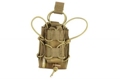 Viper MOLLE Elite Stacker Mag Pouch (Coyote Tan) - Detail Image 1 © Copyright Zero One Airsoft