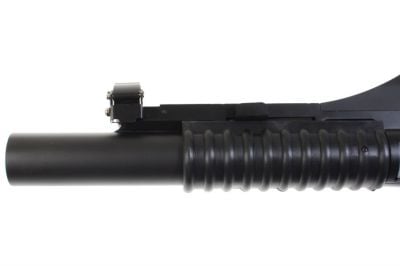S&T M203 Grenade Launcher Long (Black) - Detail Image 2 © Copyright Zero One Airsoft