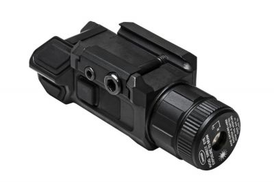NCS Green Laser with Strobe for 20mm RIS & Pistol Rails - Detail Image 1 &copy; Copyright Zero One Airsoft