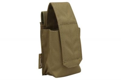 Viper MOLLE Grenade Pouch (Coyote Tan) - Detail Image 1 © Copyright Zero One Airsoft