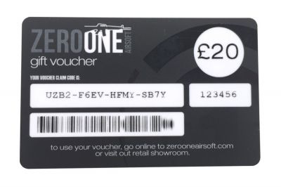 Zero One Airsoft Gift Voucher for £10 - Detail Image 12 © Copyright Zero One Airsoft