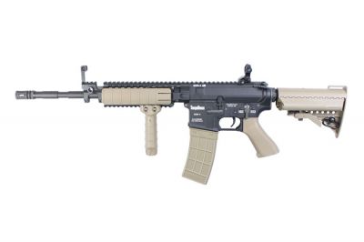 Evolution AEG Tango Down ECR-4 With MOSFET (Tan) - Detail Image 1 &copy; Copyright Zero One Airsoft