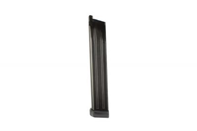 WE GBB Mag for Hi-Capa 5.1 50rds (Black) - Detail Image 1 © Copyright Zero One Airsoft